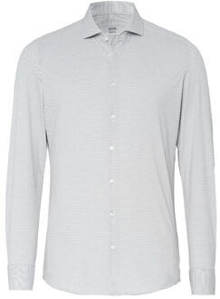 Pure Overhemd lange mouw e31304-21742 Zilver - 41 (L)