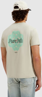 Pure Path T-shirt Bold Emblem Sand  L Beige
