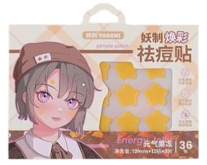 Pure Radiance Acne Pimple Patch - 3 Types Energy Jelly (36pcs)