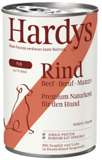 Pure rund natvoer hond 4 trays (24 x 400 g)