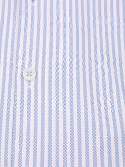 Pure Shirt Streep Blauw Lichtblauw - 40,41,42,43