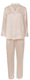 Pure Silk Basic Pyjamas Zwart,Roze,Beige,Wit,Geel,Blauw - X-Small,Small,Medium,Large,X-Large,XX-Large