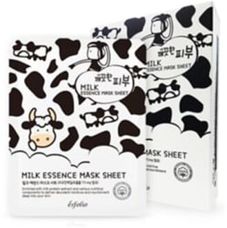 Pure Skin Milk Essence tissue masker - set van 10 stuks