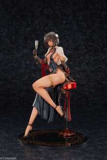 Pure Taimanin RPGX Statue 1/6 Adult Yukikaze Night Party Dress Ver. 26 cm