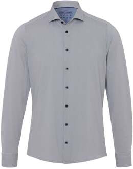 Pure The Functional Shirt Patroon Donkerblauw - 38,39,40,41,42,43,44