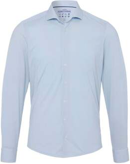 Pure The Functional Shirt Patroon Lichtblauw - 38,39,40,41,42,43,44