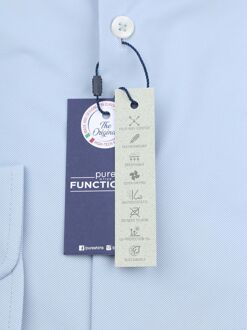 Pure The Functional Shirt Super Stretch Lichtblauw - 39,41,42,44