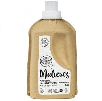 Pure Unscented - Vloeibaar Wasmiddel - 1,5 liter - Olijfolie based - Gevoelige huid geschikt - Veganisch