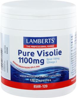 Pure Visolie - 1100 mg - 120 Capsules - Visolie - Voedingssupplement