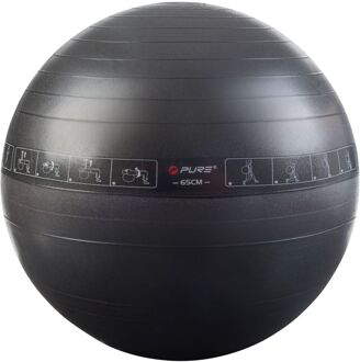 Pure2Improve trainingsbal - 65 cm Zwart
