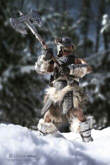 PureArts Elder Scrolls V Skyrim Dragonborn 1/6 Scale Deluxe Articulated Figure