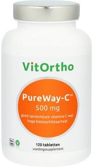 PureWay-C 500 mg - 120 vegitabletten - Vitamine C - Voedingssupplement