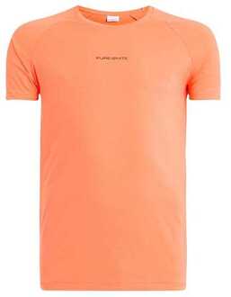 PureWhite Polo shirt 19 coral oranje Print / Multi - XXL