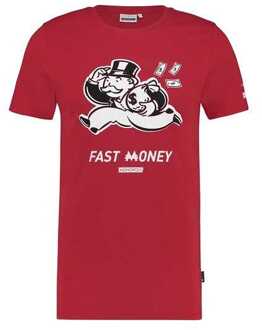 PureWhite Polo shirt fast money Rood