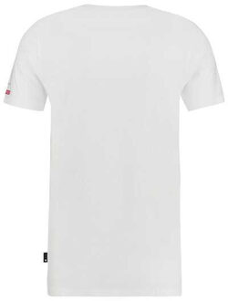 PureWhite Polo shirt mo money - maat L Wit