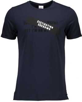 PureWhite Polo t-shirt fw navy i Blauw - M