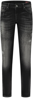 PureWhite Slim-fit Jeans PureWhite , Black , Heren - W30