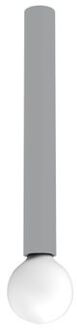 Puro Plafondlamp, 1x E27, Metaal, Grijs, D.4cm H.40cm