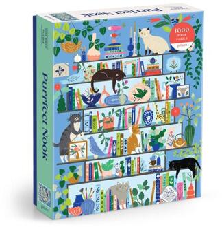 Purrfect Nook 1000 Piece Puzzle -  Flora Waycott, Galison (ISBN: 9780735382725)