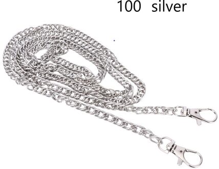 Purse Handtassen Shoulder Strap Chain Tassen Vervanging Handvat 100 zilver