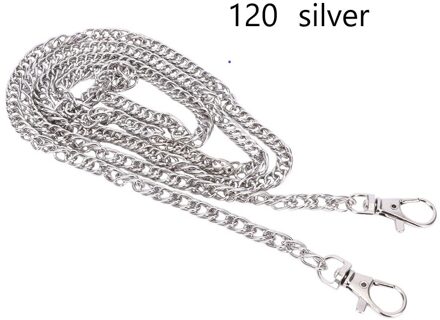 Purse Handtassen Shoulder Strap Chain Tassen Vervanging Handvat 120 zilver