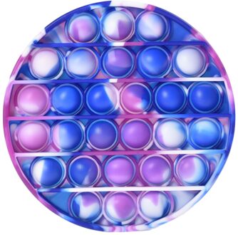 Push Bubble Fidget Zintuiglijke Speelgoed Autisme Speciale Behoeften Stress Reliever Kids Adult Antistresse Speelgoed Popit Fidget Speelgoed Eenvoudige Kuiltje