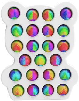 Push Bubble Fidget Zintuiglijke Speelgoed Autisme Speciale Behoeften Stress Reliever Siliconen Autisme Speciale Behoeften Squeeze Speelgoed Jeux De Société