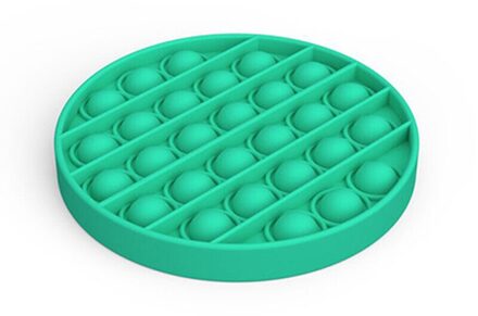 Push Bubble Zintuiglijke Speelgoed Autisme Behoeften Squishy Stress Reliever Speelgoed Volwassen Kind Grappige Anti-Stress Fidget Het Decompressie groen