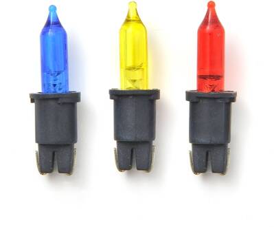 Push-in 0,04W 2V-0,06W 3V LED verv. lampen 3 stuks