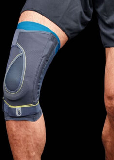 Push Med Push Sports Kniebrace - Maat L - Grijs