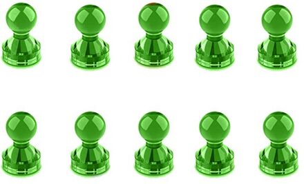 Push Pin Magneten Magneten Home Klaslokaal Kantoor Magneten Voor Koelkast Whiteboard En Whiteboard Magneten 6stk groen klein