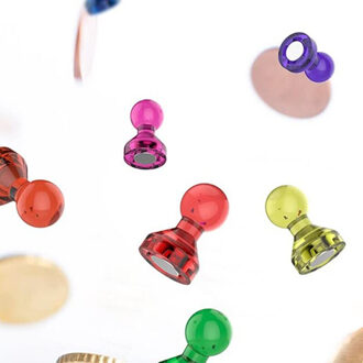 Push Pin Netten, Koelkast Netten, 7 Diverse Kleur Netten, gebruik Thuis Klaslokaal En Kantoor Netten (60 Pcs)