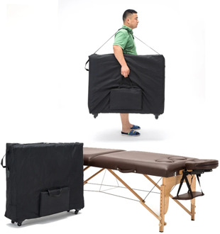 ,Push-pull folding storage bag for massage bed beauty bed waterproof backpack with wheel Wear-resistant oxford cloth 93*70cm