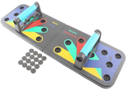 Push Up Board Push-Up Stands Vouwen & Non-Slip Stickers Voor Gym Fitness