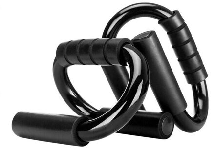 Push Up Rack Boord Abs Training Boord Buikspier Trainer Sport Thuis Fitnessapparatuur Voor Body Building Push-Ups stands zwart