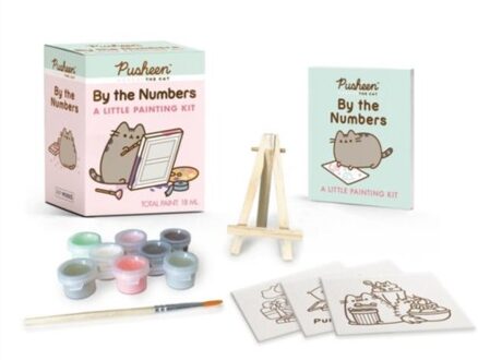 Pusheen By The Numbers: A Little Painting Kit - Rp Minis - Claire Belton