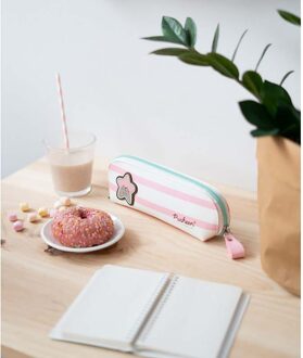 Pusheen Etui Meisjes 21 X 7 Cm Polyester Roze/wit