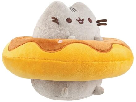 Pusheen knuffel, chocolate donut, 18 cm