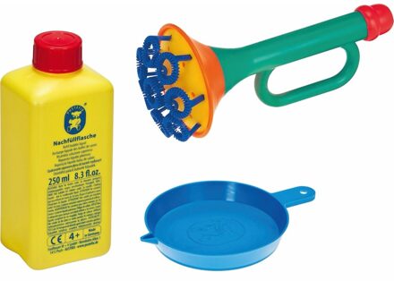 Pustefix Kinderspeelgoed bellenblaas in trompetvorm Multi
