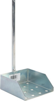 Putschep - verzinkt - metalen steel - 116 cm - vierkant model - tuin accessoires