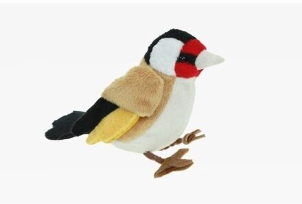 Putter vogel knuffel - pluche - zacht -12 cm - vogels