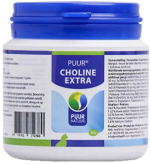 Puur Choline Extra supplement voor de kat 50 g