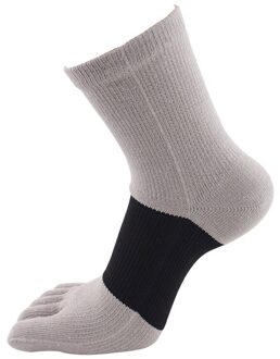 Puur Katoen Teen Sokken Mesh Ademend Vijf Vinger Sok Casual Sokjes Mode mannen Vijf Teen Sok