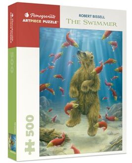 Puz Bissell/The Swimmer - Pomegranate Artpiece Puzzle - Robert Bissell