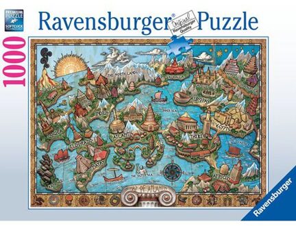 Puzzel 1000 stukjes Geheimzinnig Atlantis