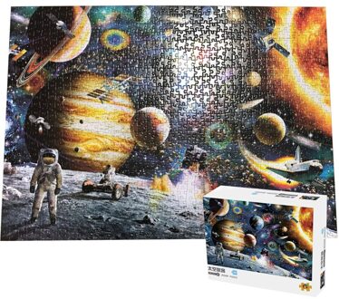 Puzzel 1000 Stuks Voor Volwassenen Ruimte Journey 1000 PCS Puzle Hersenen Pazzle Speelgoed Puzzels