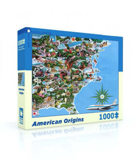 Puzzel Amerikaanse Oorsprong - 1000 stukjes multicolor