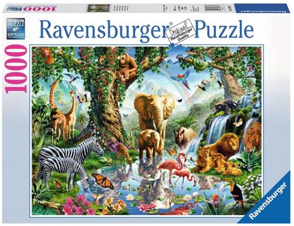 puzzel avonturen in de jungle - 1000 stukjes