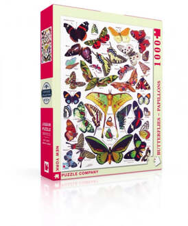 Puzzel Butterflies~Papillons - 1000 stukjes multicolor
