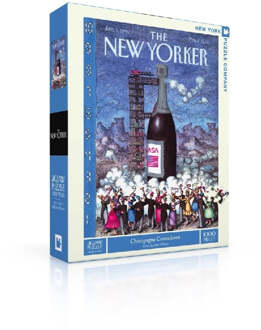 Puzzel Champagne Countdown - 1000 stukjes multicolor